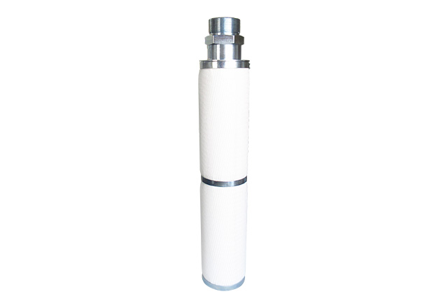 Oil and mist separation filter element